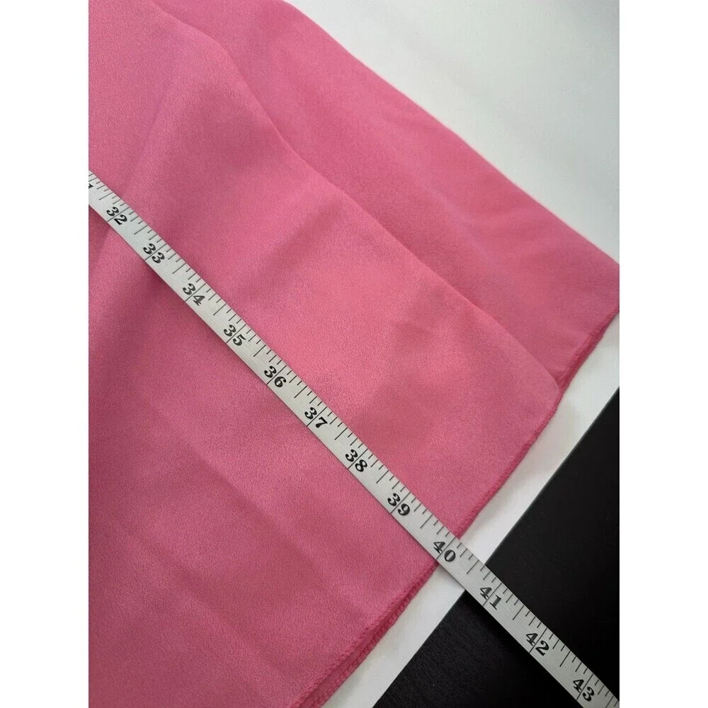 Super Mario Princess Peach Pink Dress Costume‎ Long Zip Layered Girls 140 10/12